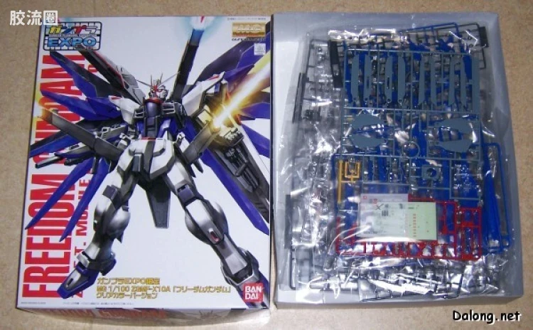 MG 限定透明版 自由高达 - 图片